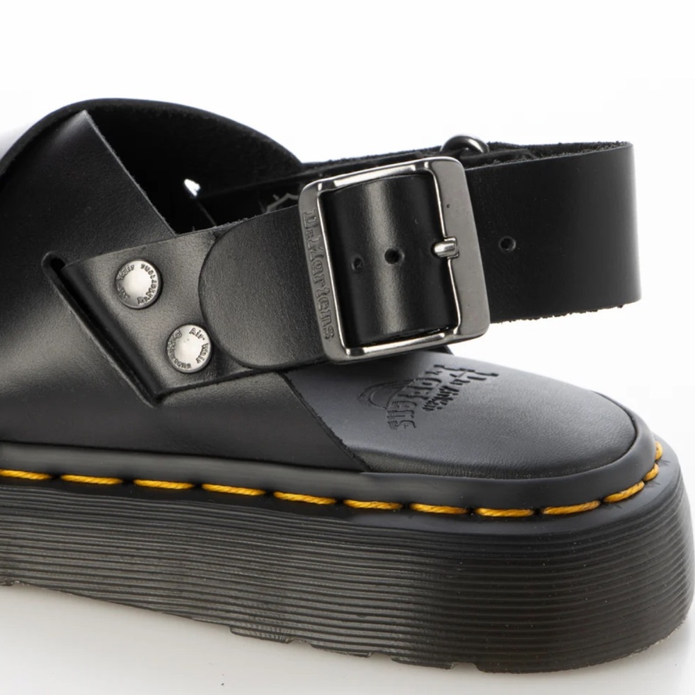 Dr Martens Zane Brando Leather Slingback Sandals 7 - Picture 6 of 15